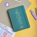 Kuşe Sert Kapak Spiralli Tarihsiz Haftalık Planlayıcı