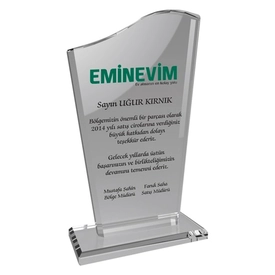 Kristal Plaket