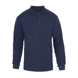 Polo Yaka 2 İplik Sweatshirt