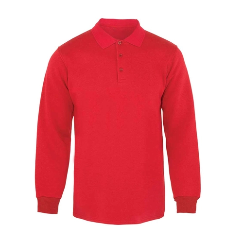 Polo Yaka 3 İplik Sweatshirt