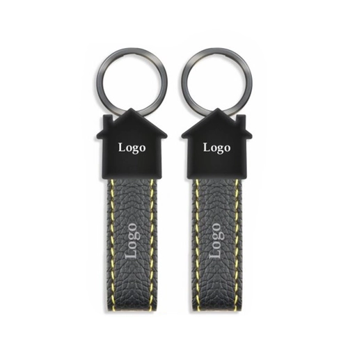 Deri-Metal Anahtarlık