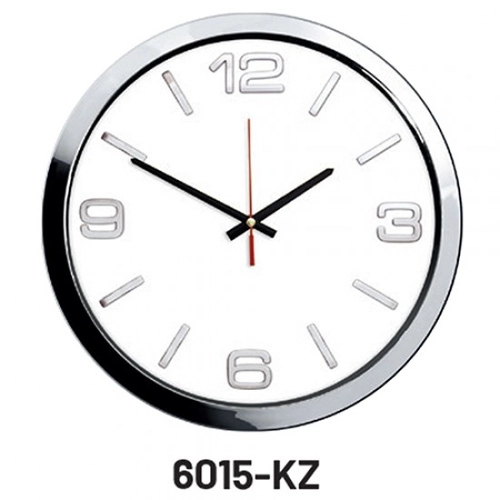 Kabartma Kadran Metal Duvar Saati