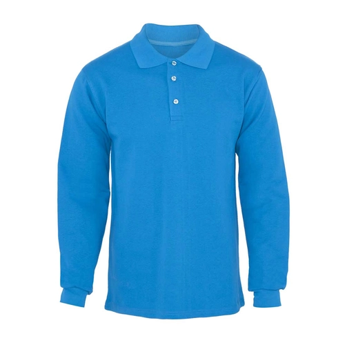 Polo Yaka 2 İplik Sweatshirt