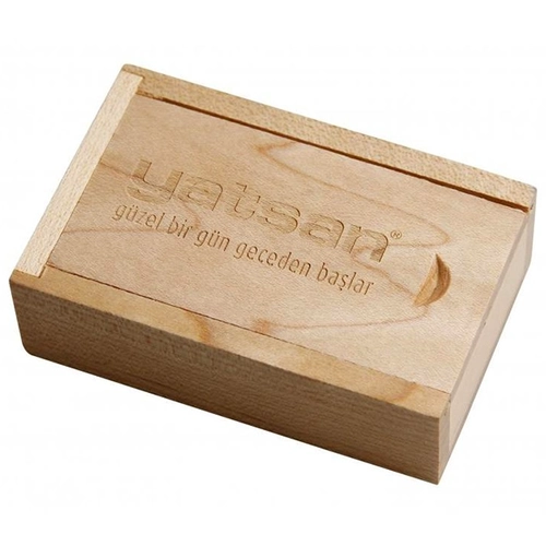 Sürgülü Ahşap USB Kutusu