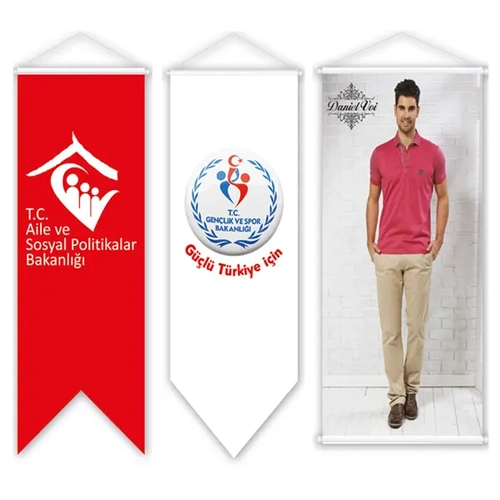 Kırlangıç Bayrak (Flama) - 50X120 cm.