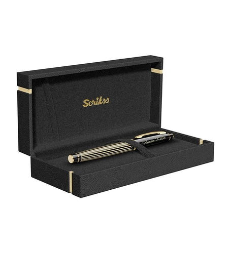 Scrikss 35L Roller Çizgi Desenli Kalem Seti